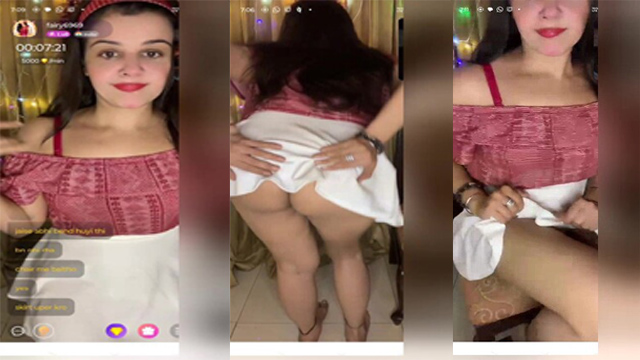Chamet MILF Fairy6969 Hikes Up her Skirt to Reveal – desi49
