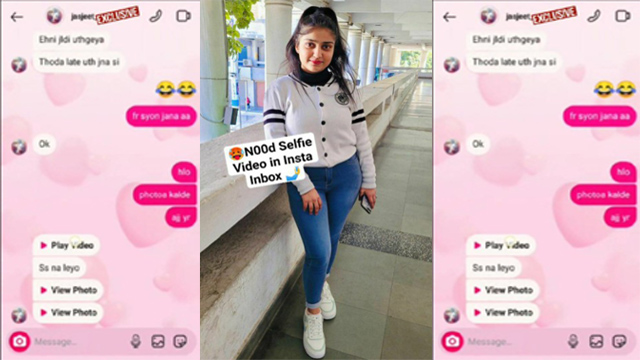 Cute Desi Girl Jasjeet Latest Most Exclusive – Viral Nude Video