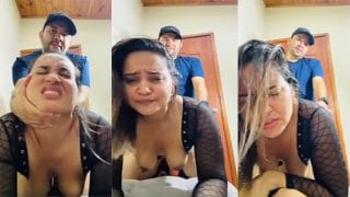 Hot wife Hard Back Shot by Husband Friend